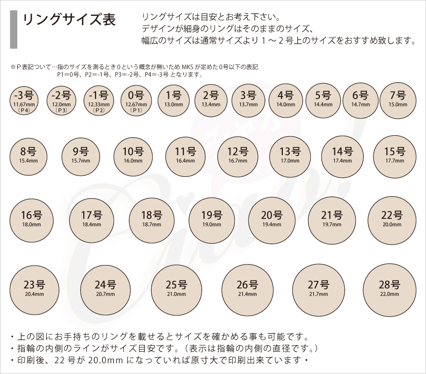 B Bリング　8号サイズ